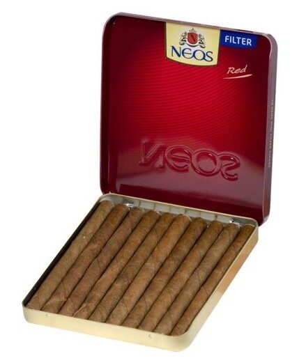Neos Filter Neos Mini Xtra-S Red Filter prix et avis - Cigar Smoker Club